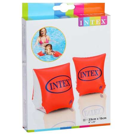 Нарукавники надувные детские Intex Делюкс 3-6 лет