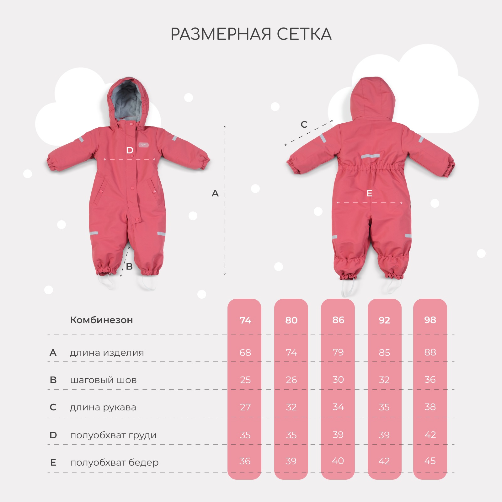 Комбинезон MOWbaby 4670078666802 - фото 7