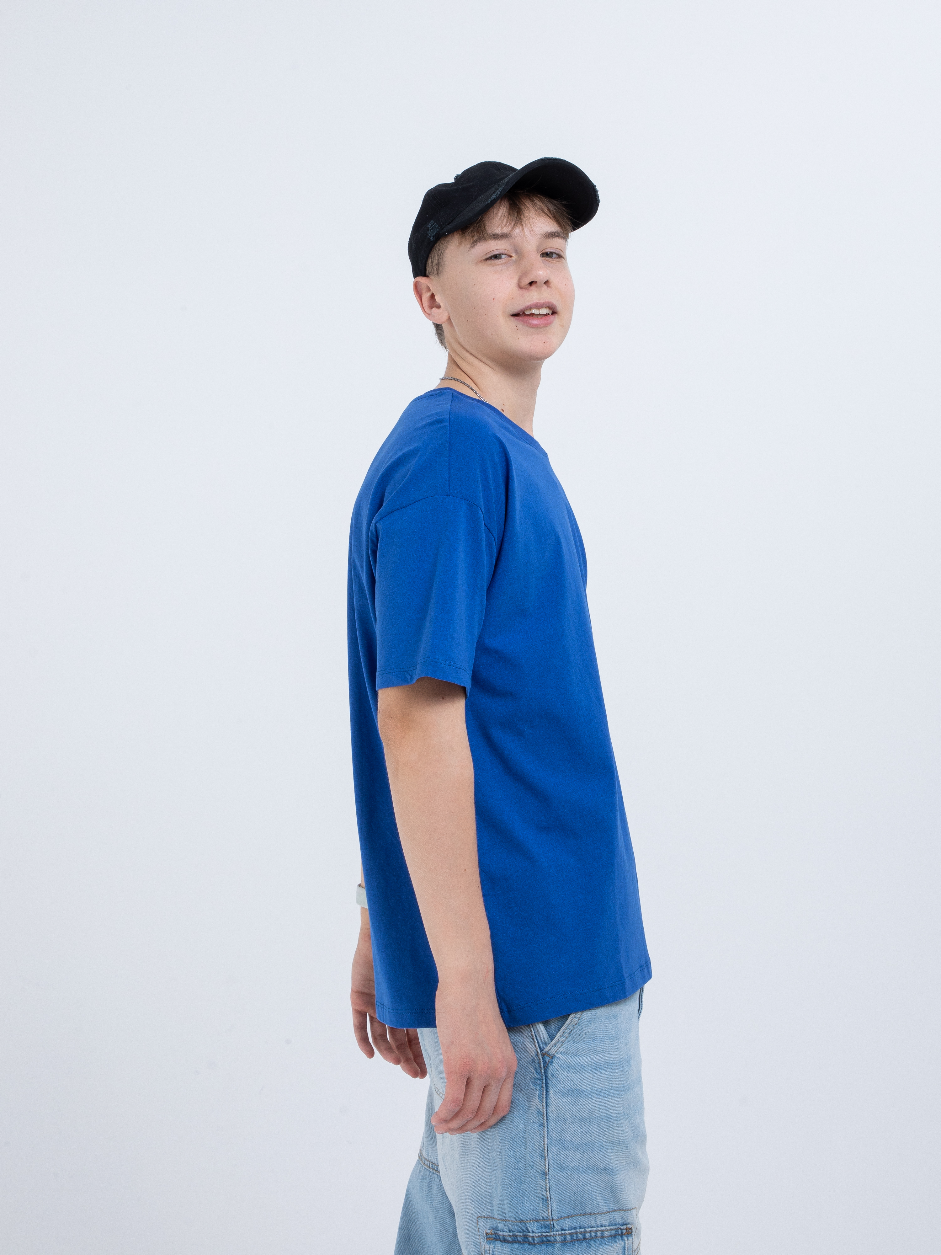 Футболка STELLA MODA 11601._электрик - фото 12