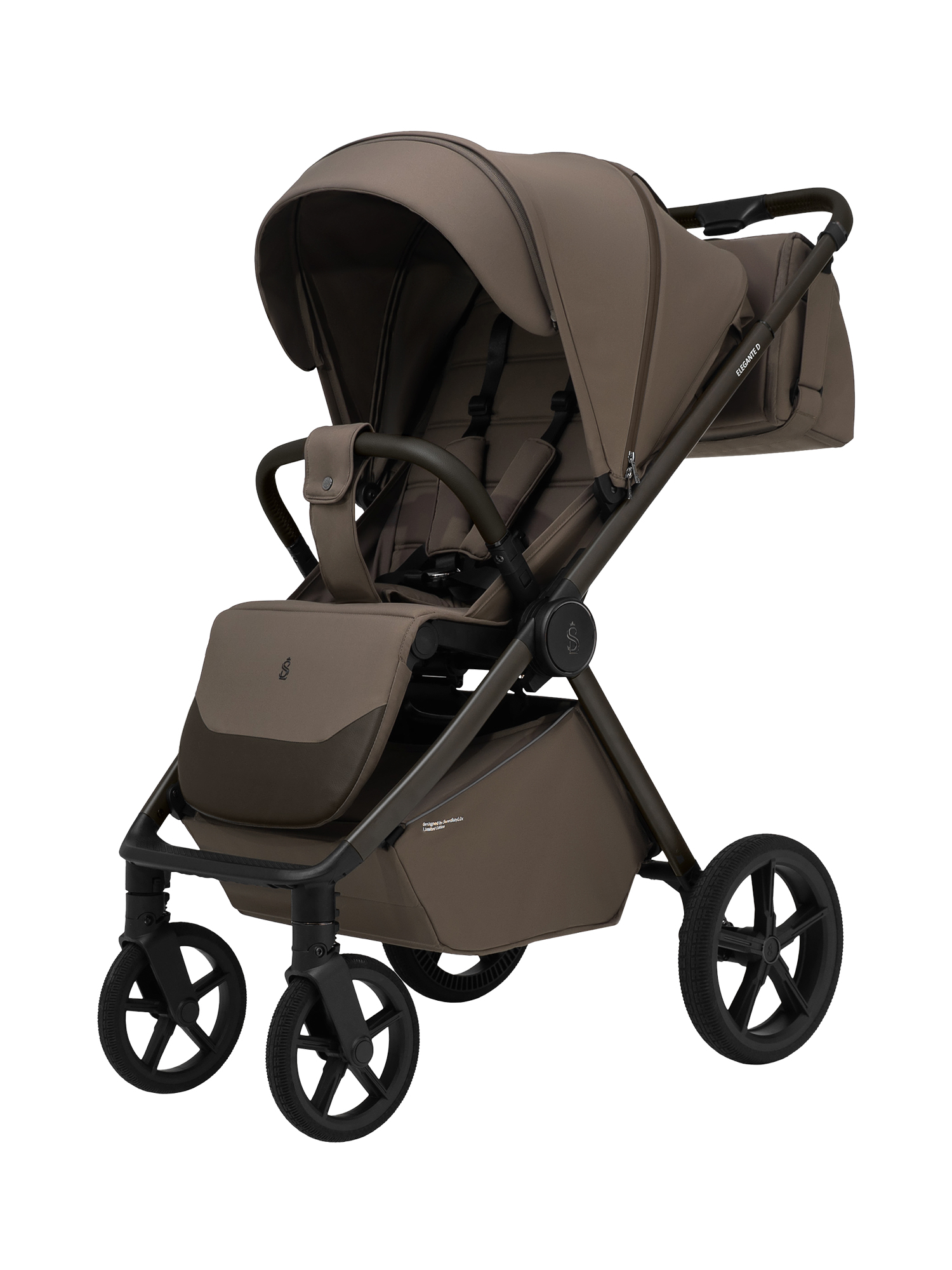 Коляска прогулочная Sweet Baby Elegante D Dark Beige бежевый - фото 23
