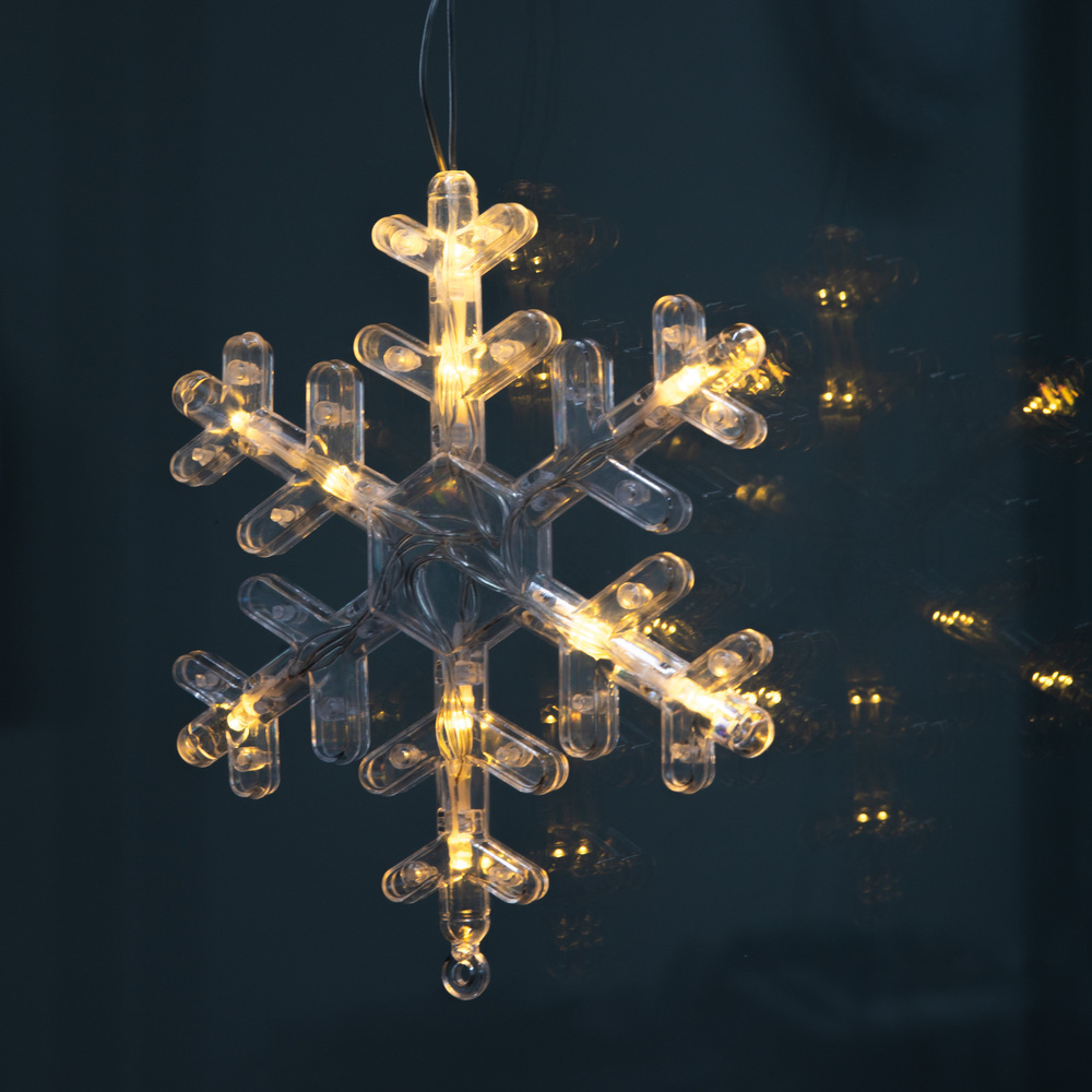 Фигурка снежинка подвес Camelion LGB-009 - фото 2