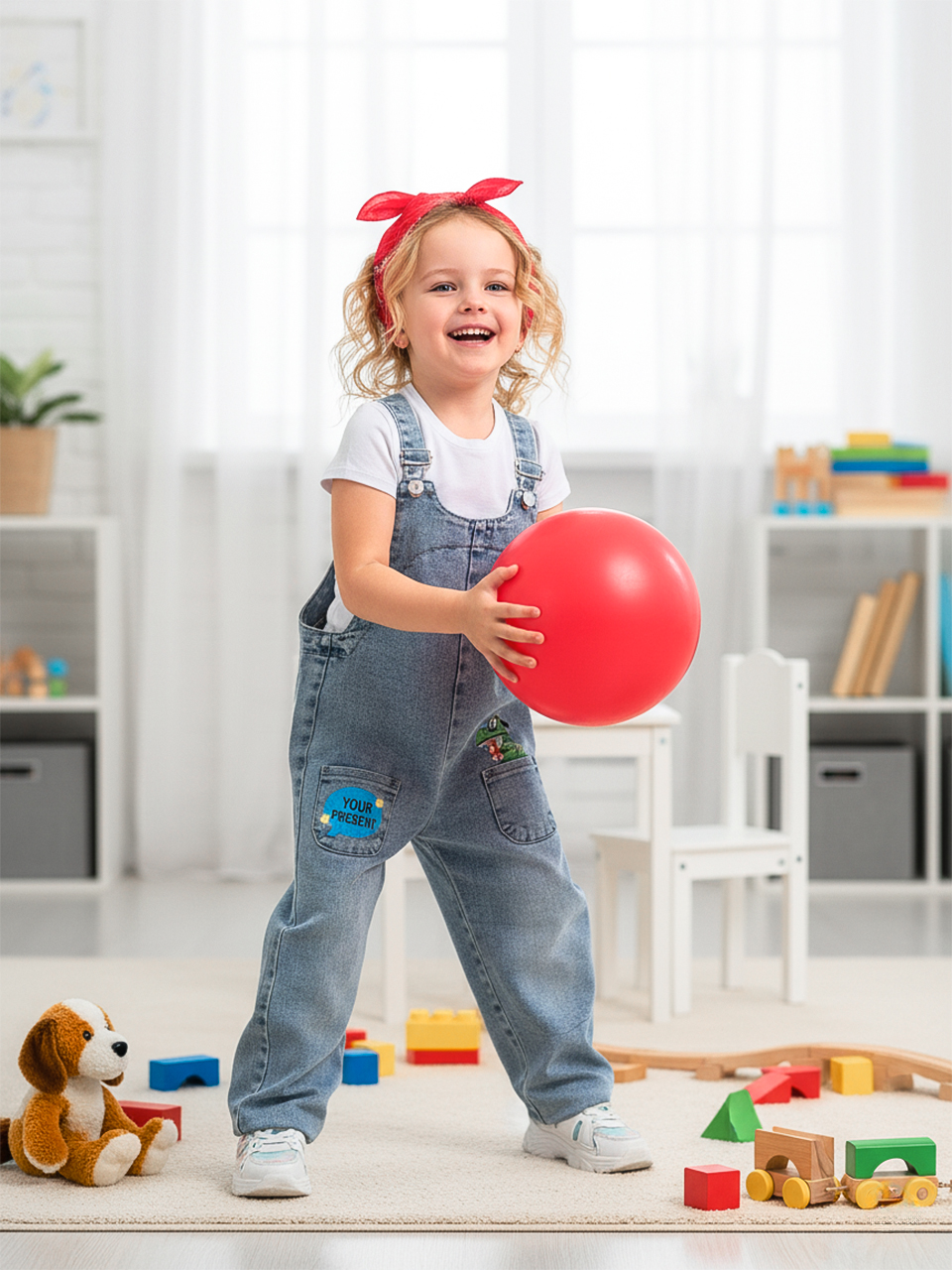 Полукомбинезон СИНИЙ МИР WUD111-G39 - фото 6