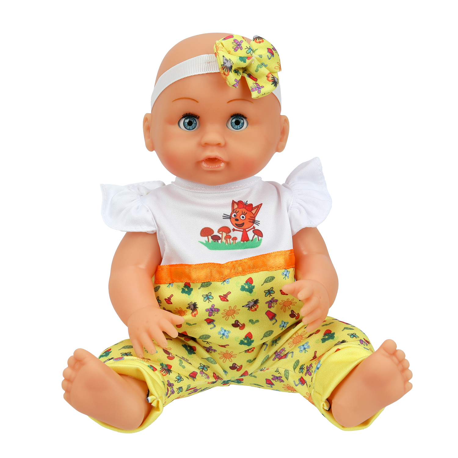Кукла пупс Карапуз Три кота высота 25 см 388522 - фото 3