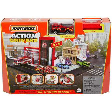 Конструктор Matchbox Пожарное депо сборная игровая модель