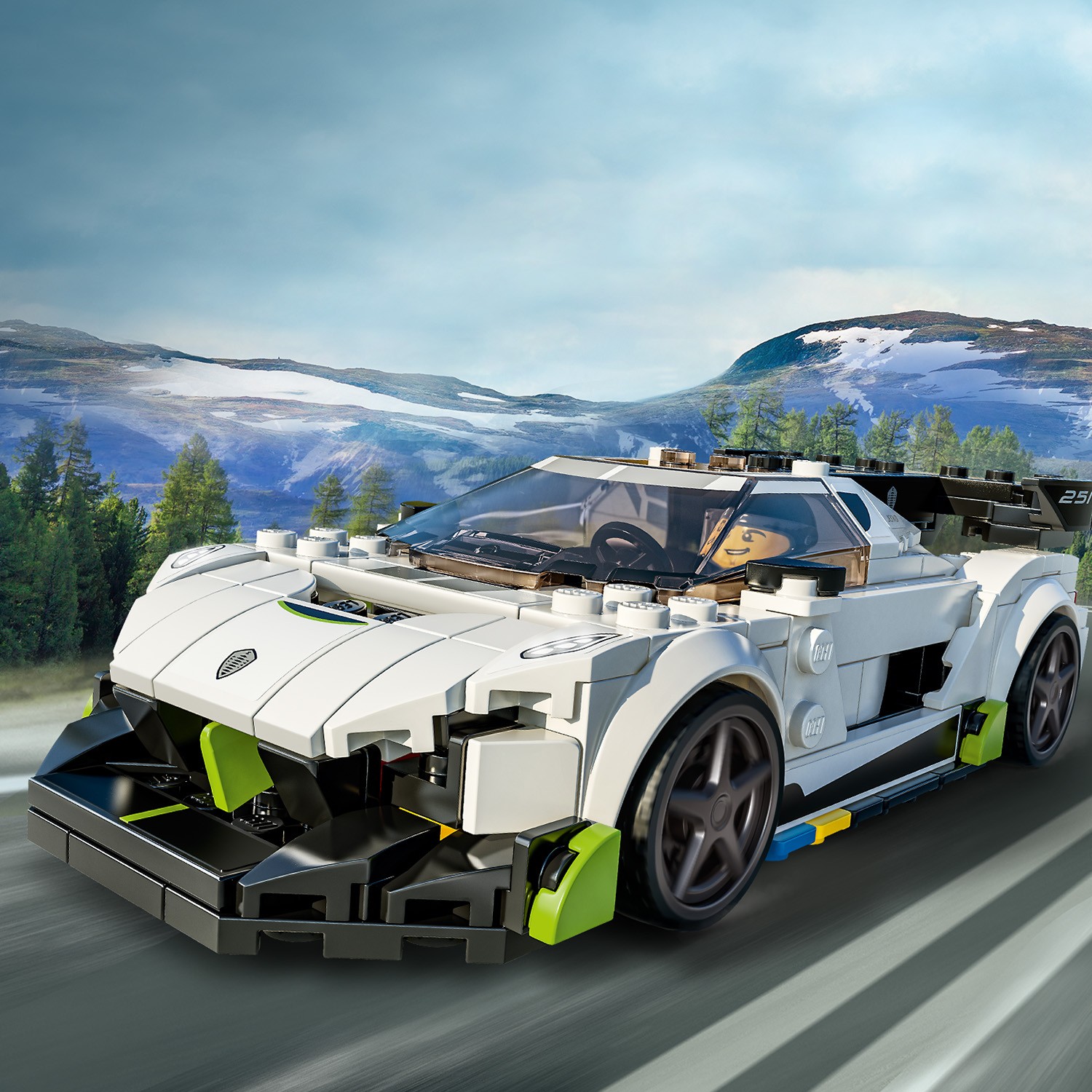 Конструктор LEGO Speed Champions Koenigsegg Jesko блочный - фото 11