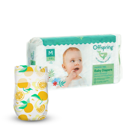 Подгузники Offspring M (6-10 кг) 42 шт.