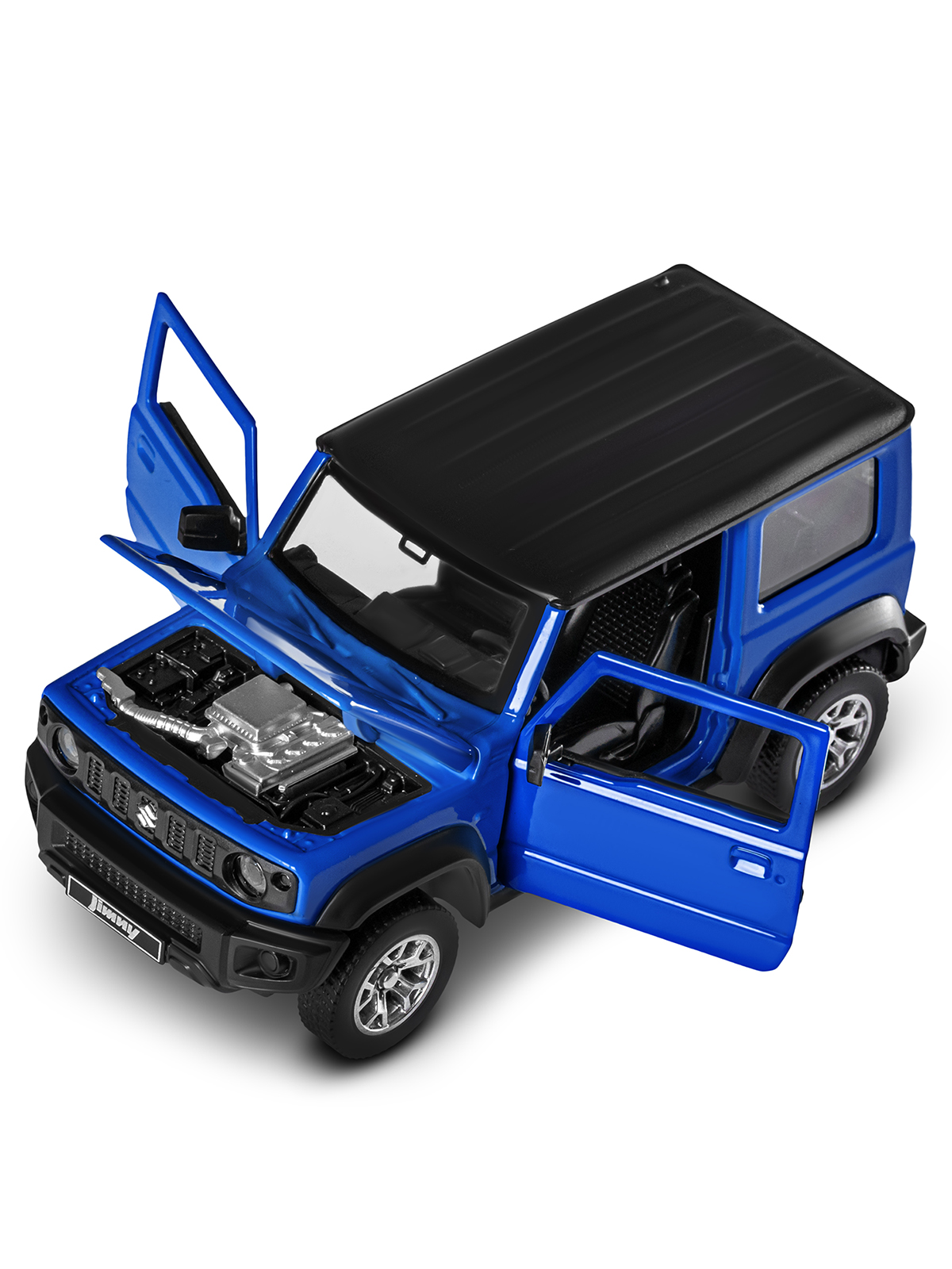 Автомобиль АВТОпанорама Suzuki Jimny 2018 Сборная модель 1:32 JB1251891 - фото 16
