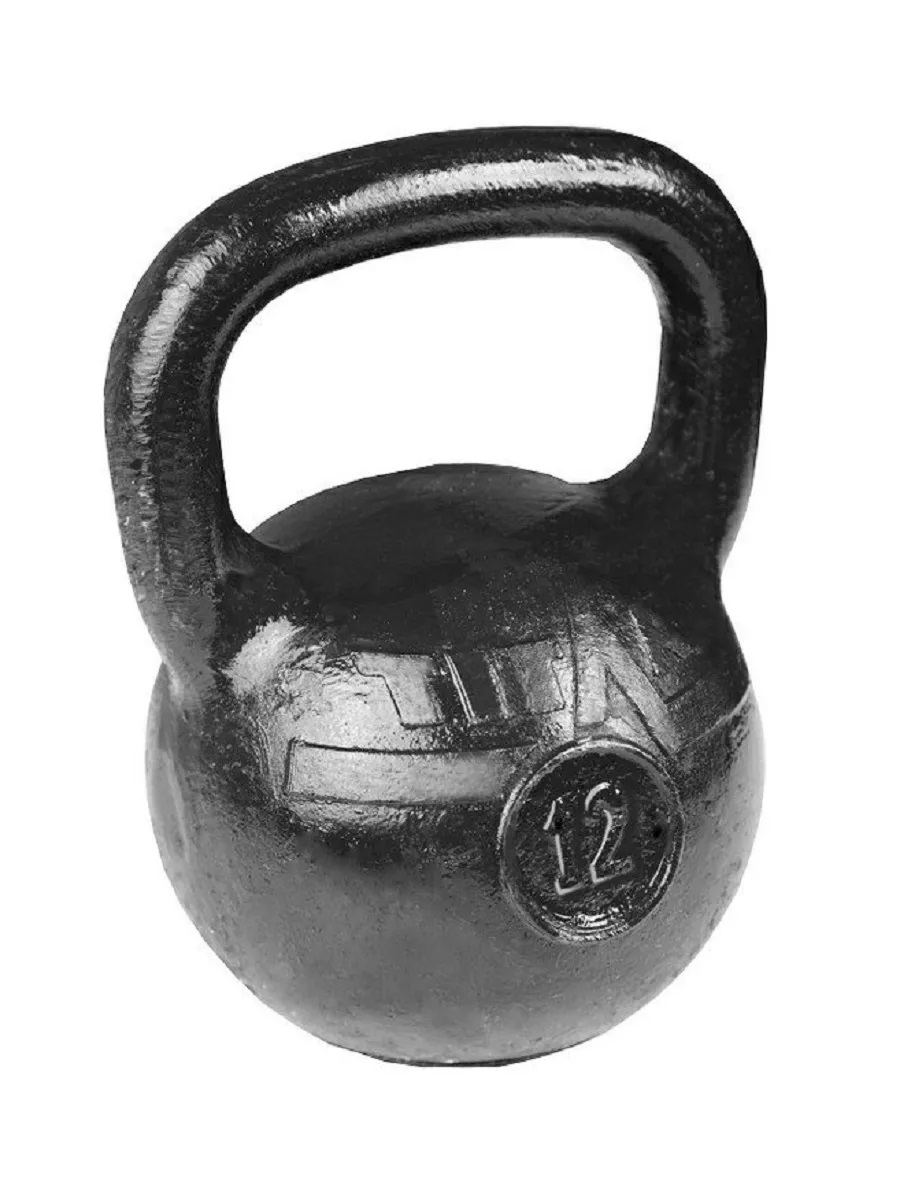 Гиря Титан KMS sport чугунная 12 кг - фото 3