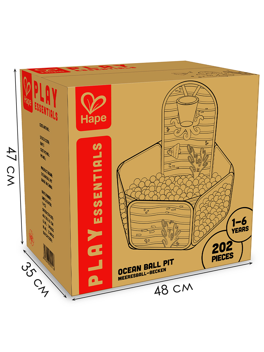 Сухой бассейн Hape Океан - фото 7