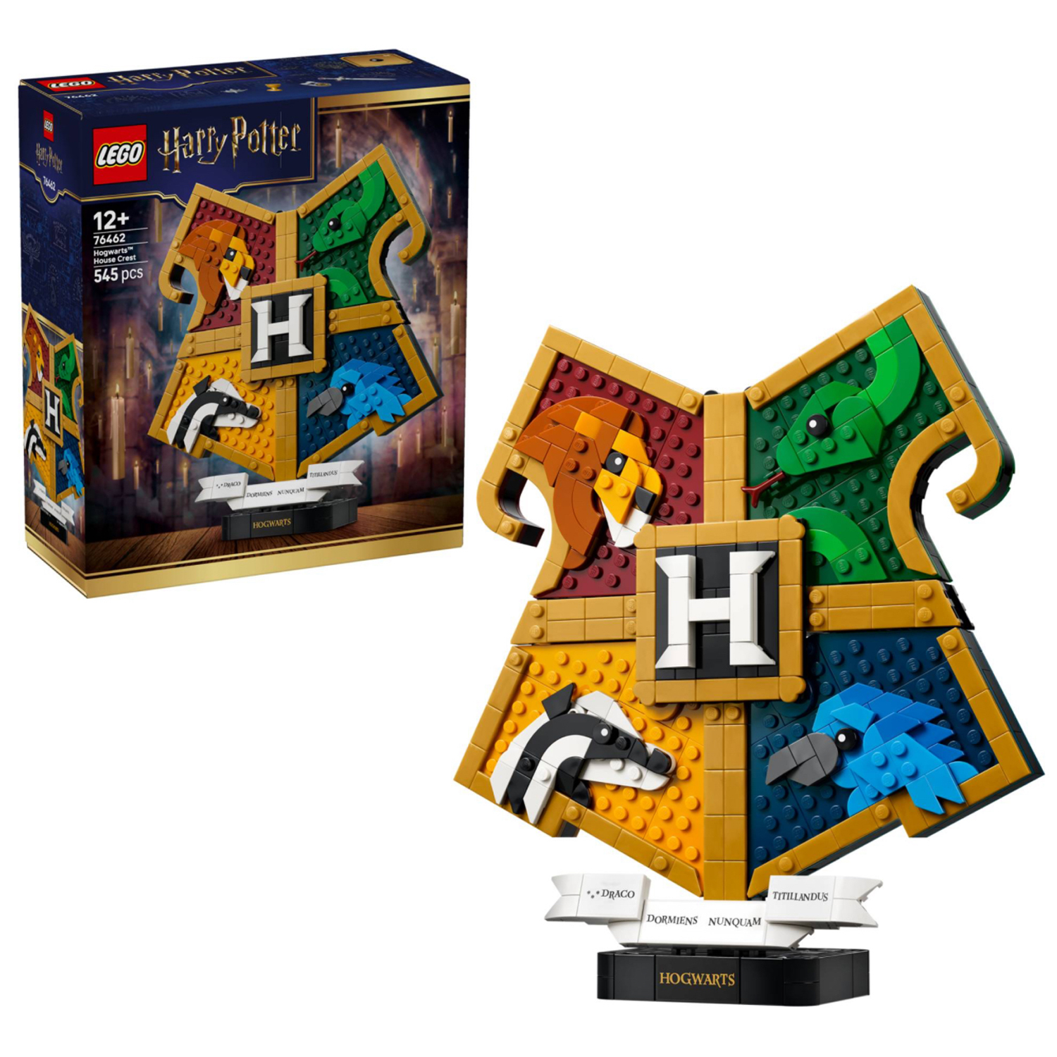 Конструктор LEGO Harry Potter Герб факультетов Хогвартса 545 дет. - фото 1