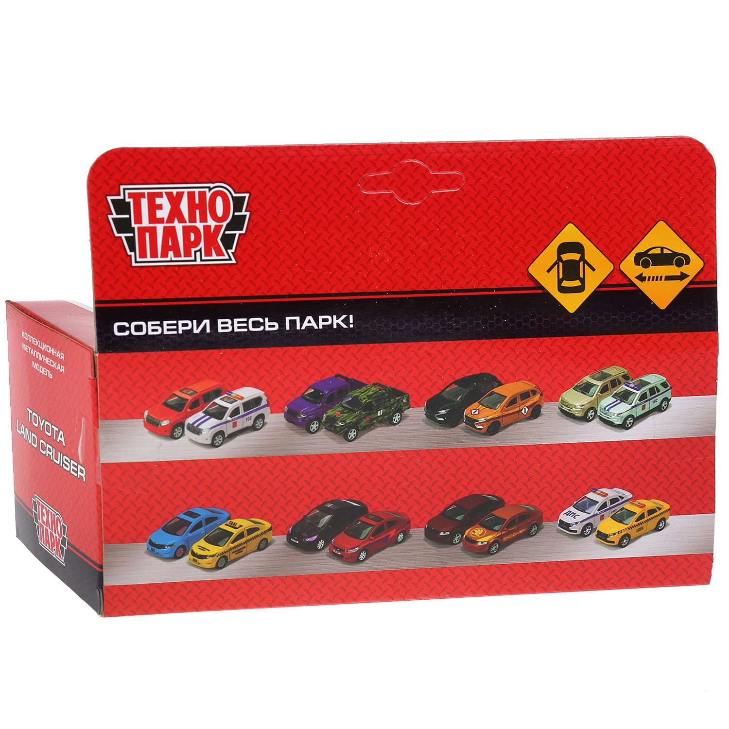 Полицейская машина Технопарк Toyota Land Cruiser 262768.0 - фото 3