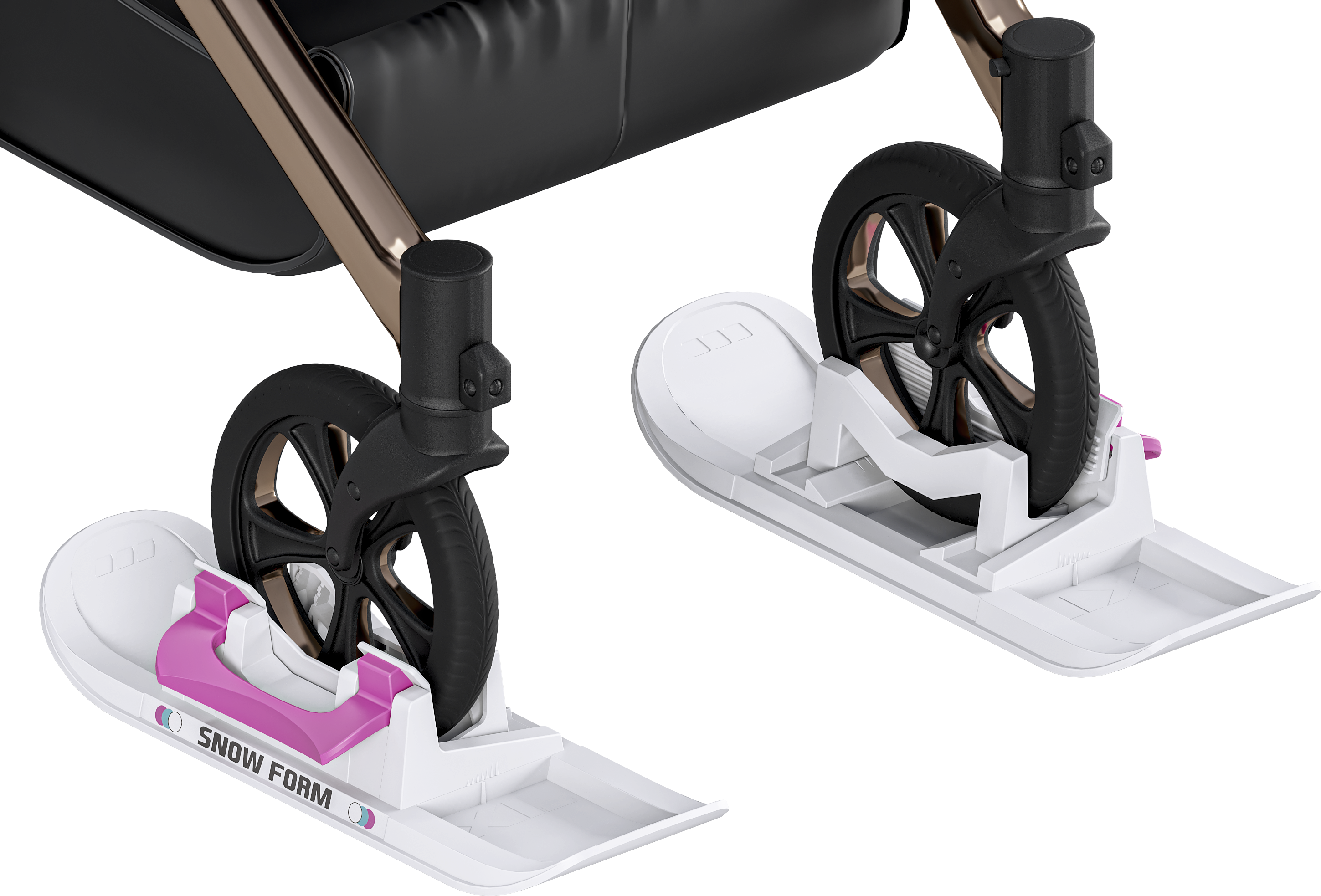 Лыжи NEW FORM Лыжи для коляски Ski2 - фото 5