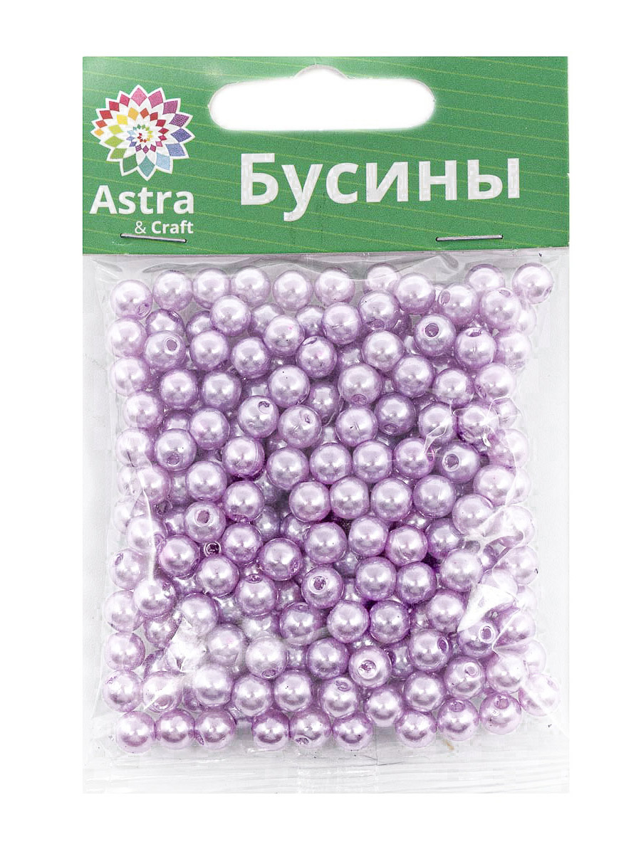 Набор для творчества Astra Craft бусины жемчуг 6 мм 25г круглые - фото 7