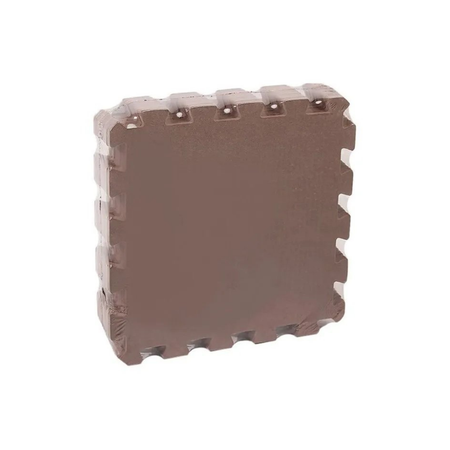 Коврики мягкие Eco cover Мягкий пол 33х33 Коричневый