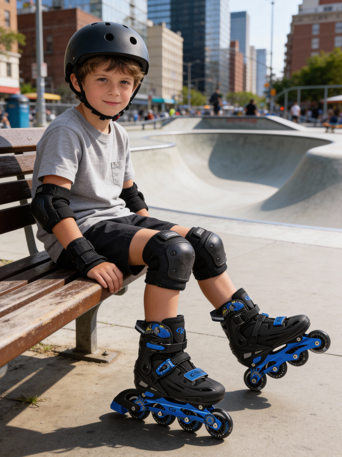 Роликовые коньки CITYRIDE S 30-33 - фото 6