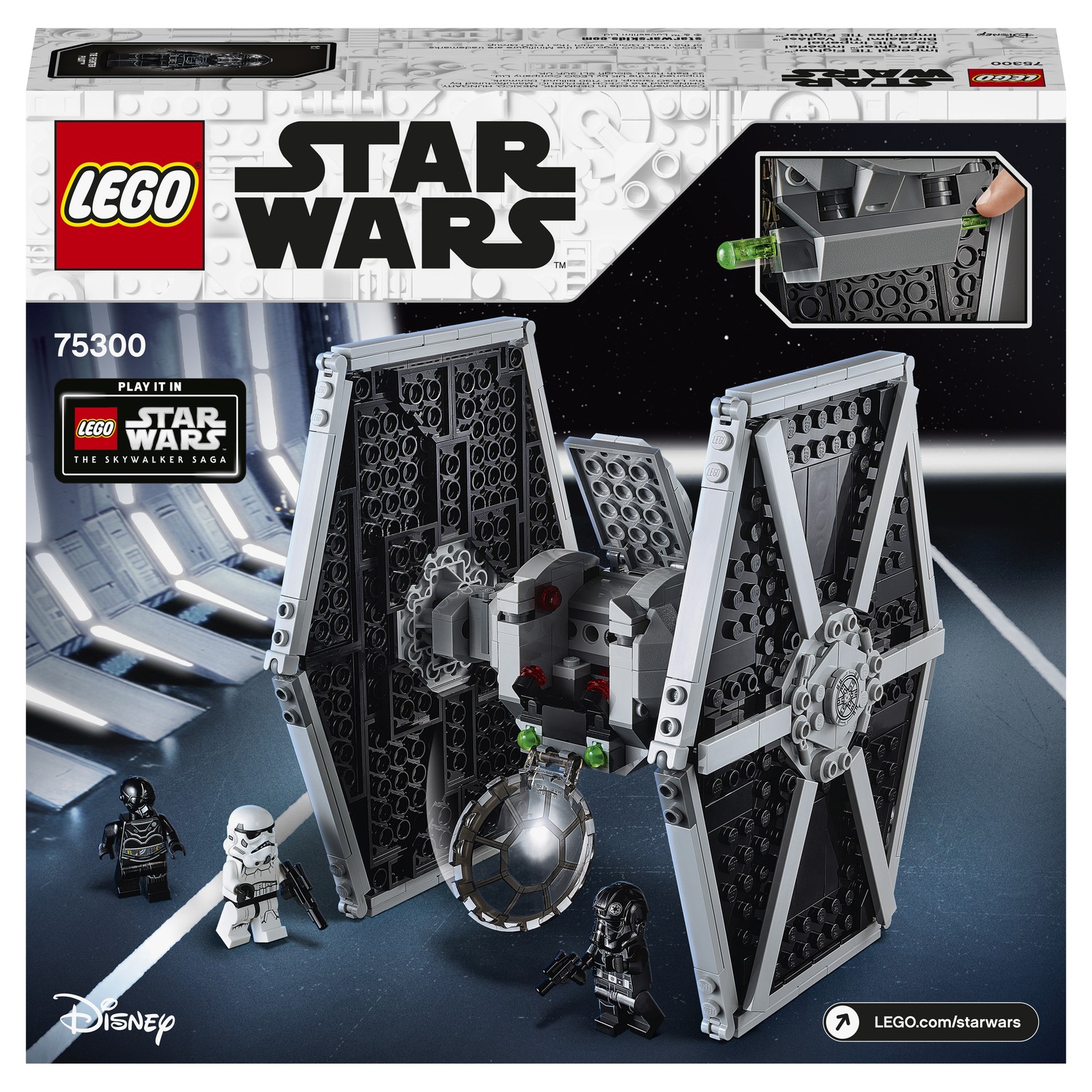 Конструктор LEGO Star Wars Имперский истребитель СИД блочный - фото 3