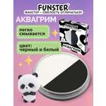 Аквагрим Funster черный и белый краски 2 цв.