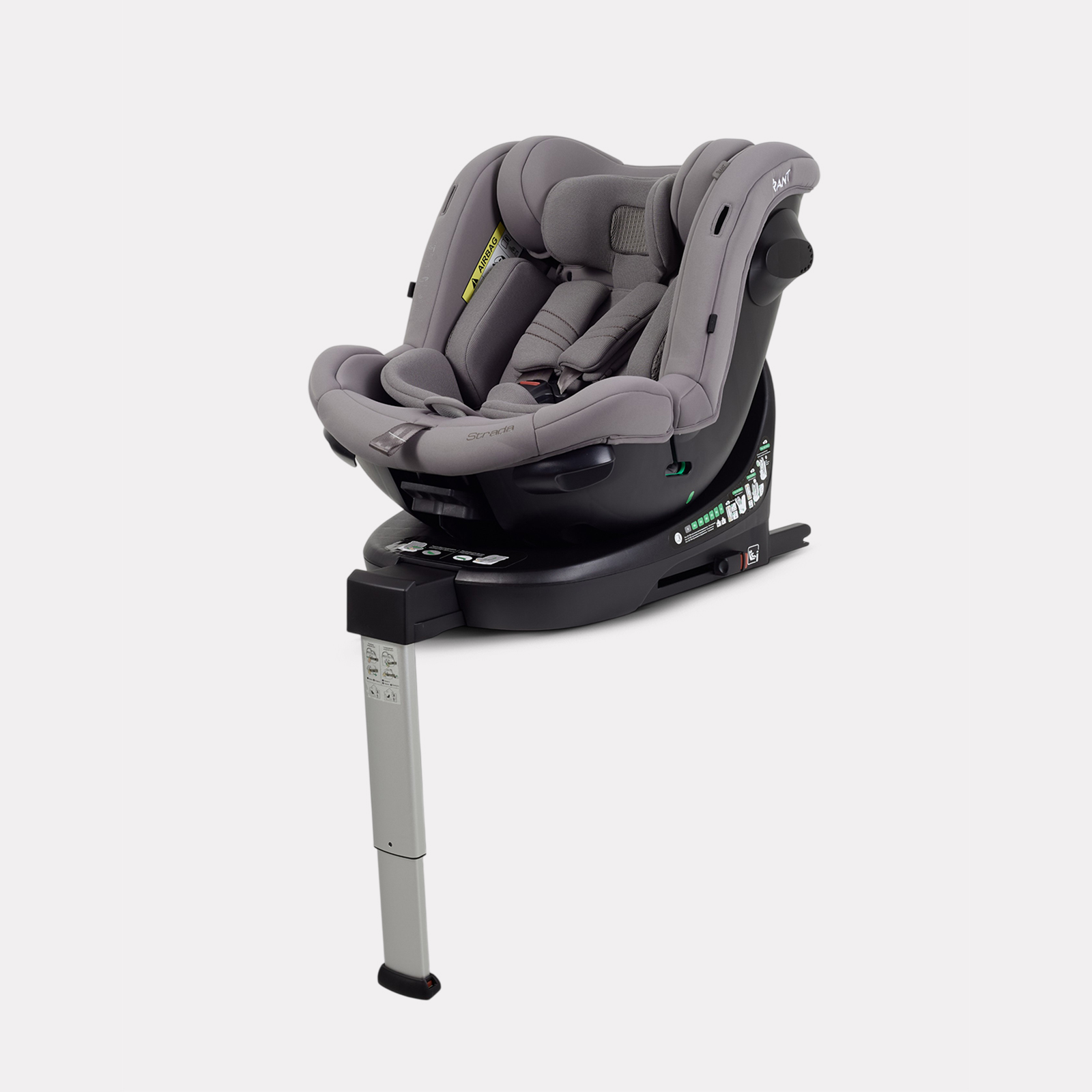 Автокресло Rant Страда Isofix 0+/1/2/3 (0-36 кг) серый - фото 2