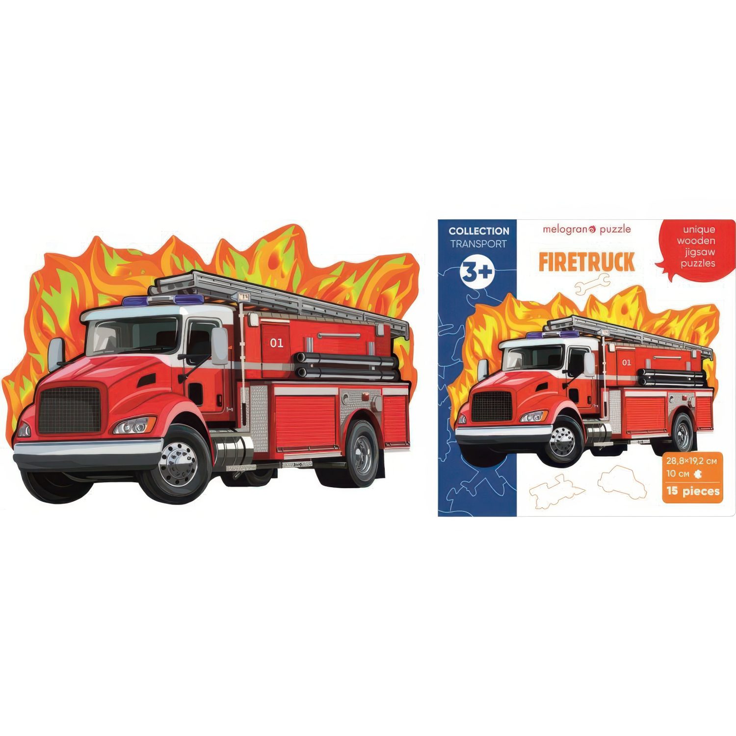 Пазл 1TOY деревянный - фото 1