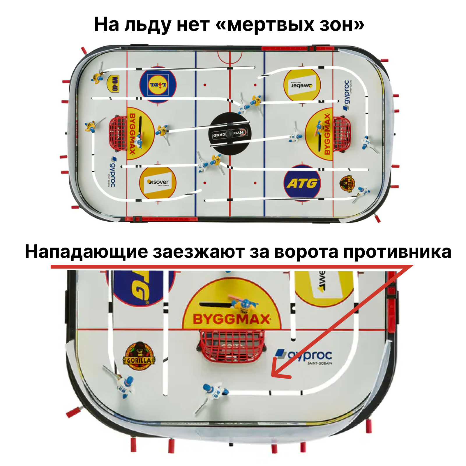 Настольная игра STIGA хоккей - фото 9