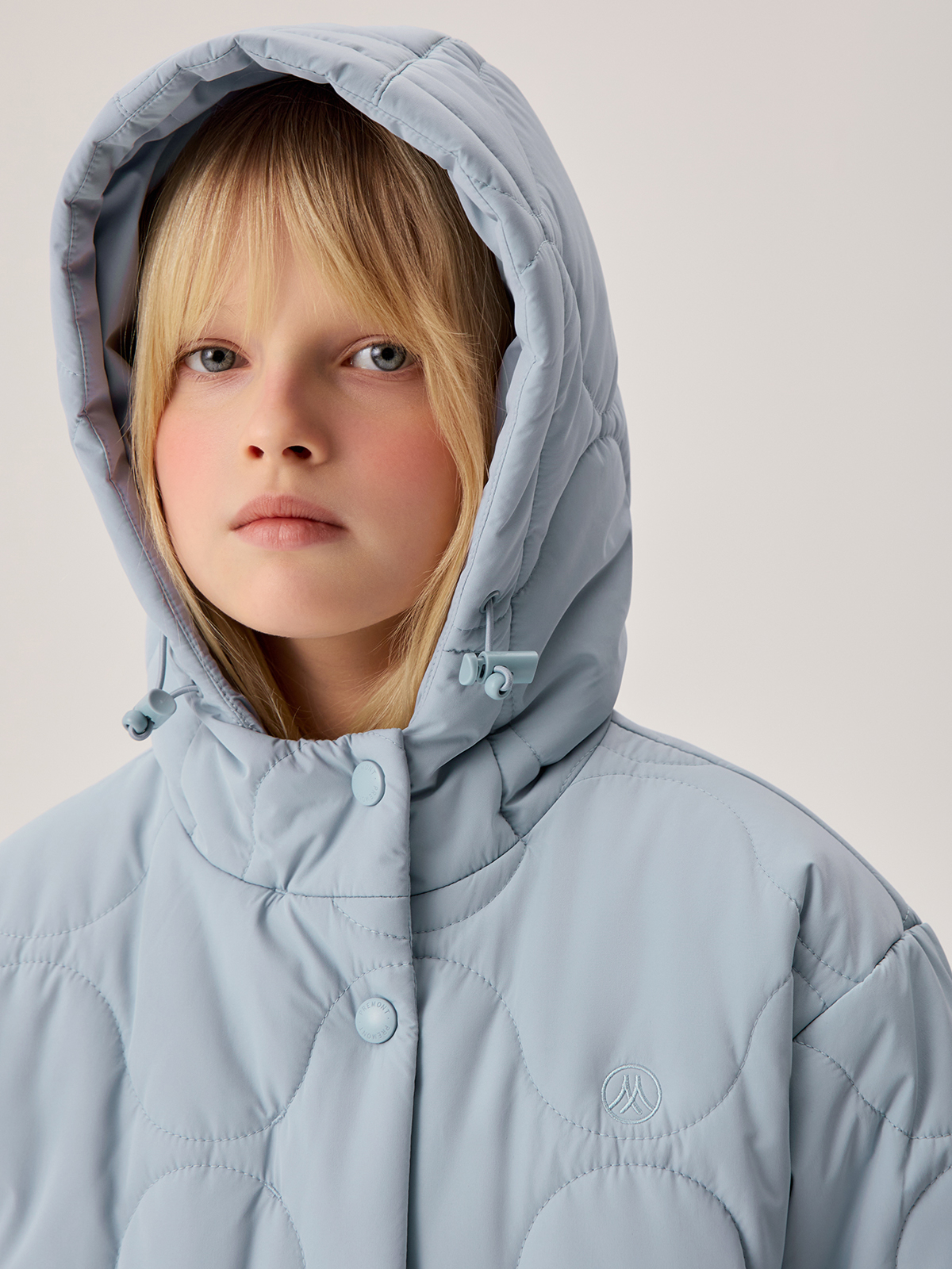 Пальто Premont SP213301LIGHTBLUE - фото 7