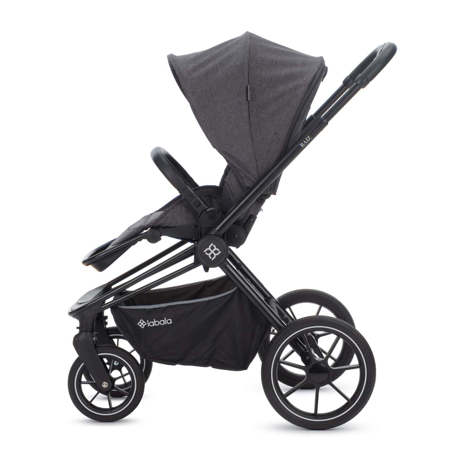 Коляска 2в1 Labala Raiz Stone grey - фото 7