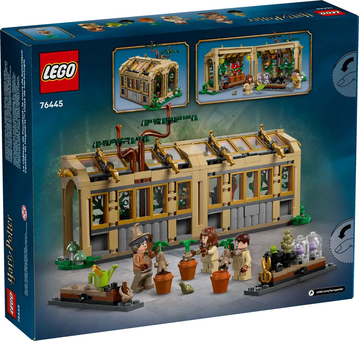 Конструктор LEGO Harry Potter Замок Хогвартс Урок гербологии 390 дет. - фото 7