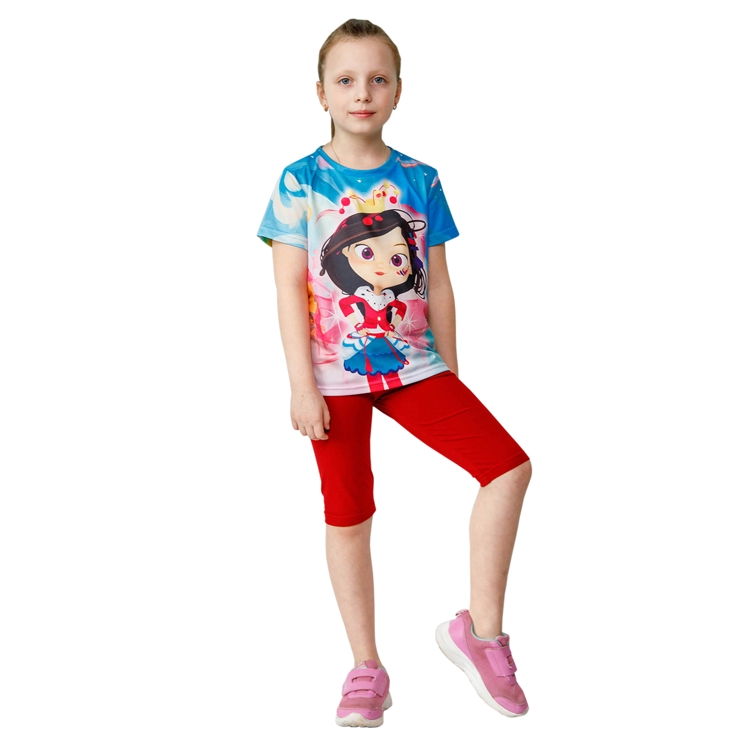 Футболка CROSSSPORT Фдк-004/Лиловый - фото 1