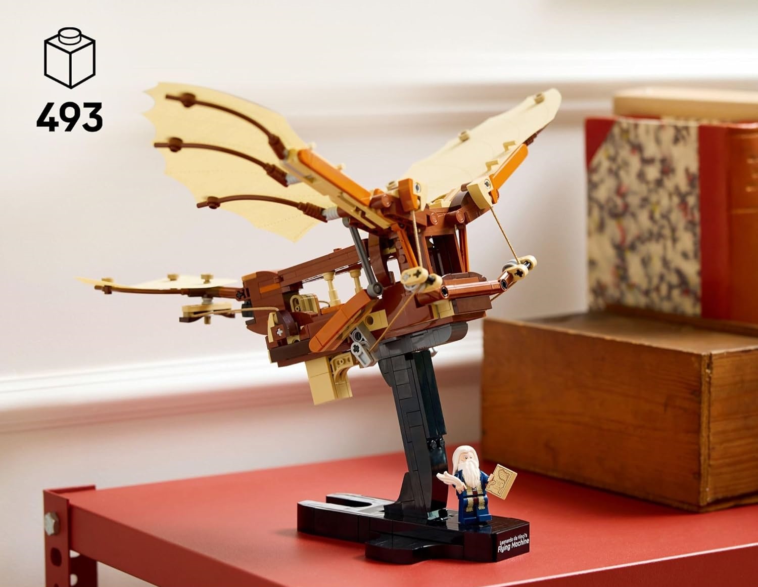 Конструктор LEGO Icons Летательный аппарат да Винчи блочный - фото 2