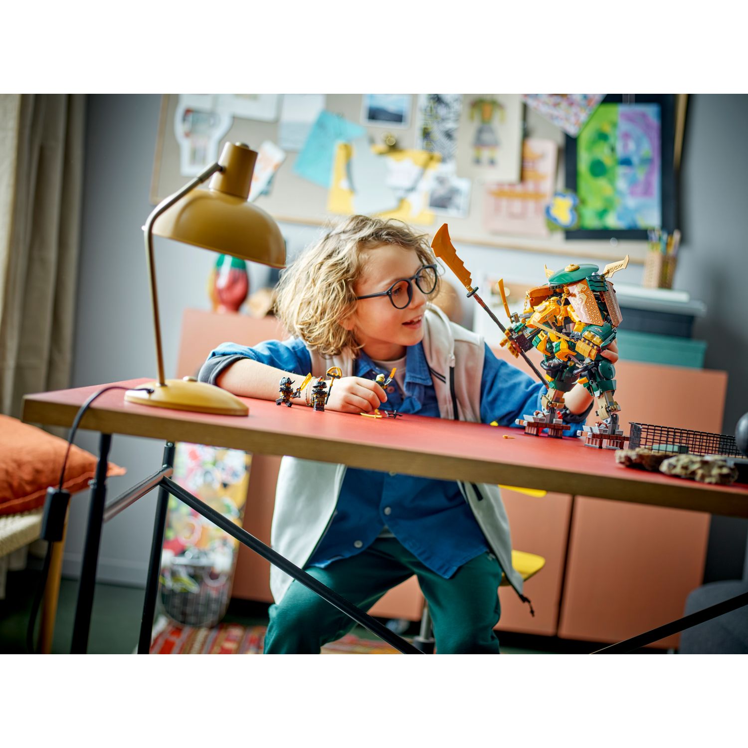 Конструктор LEGO NINJAGO Lloyd Arin Ninja Team Mechs 764 дет. - фото 7