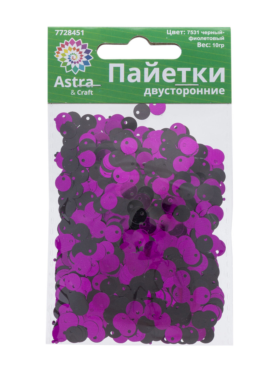 Набор для творчества Astra Craft бисер Пайетки - фото 7