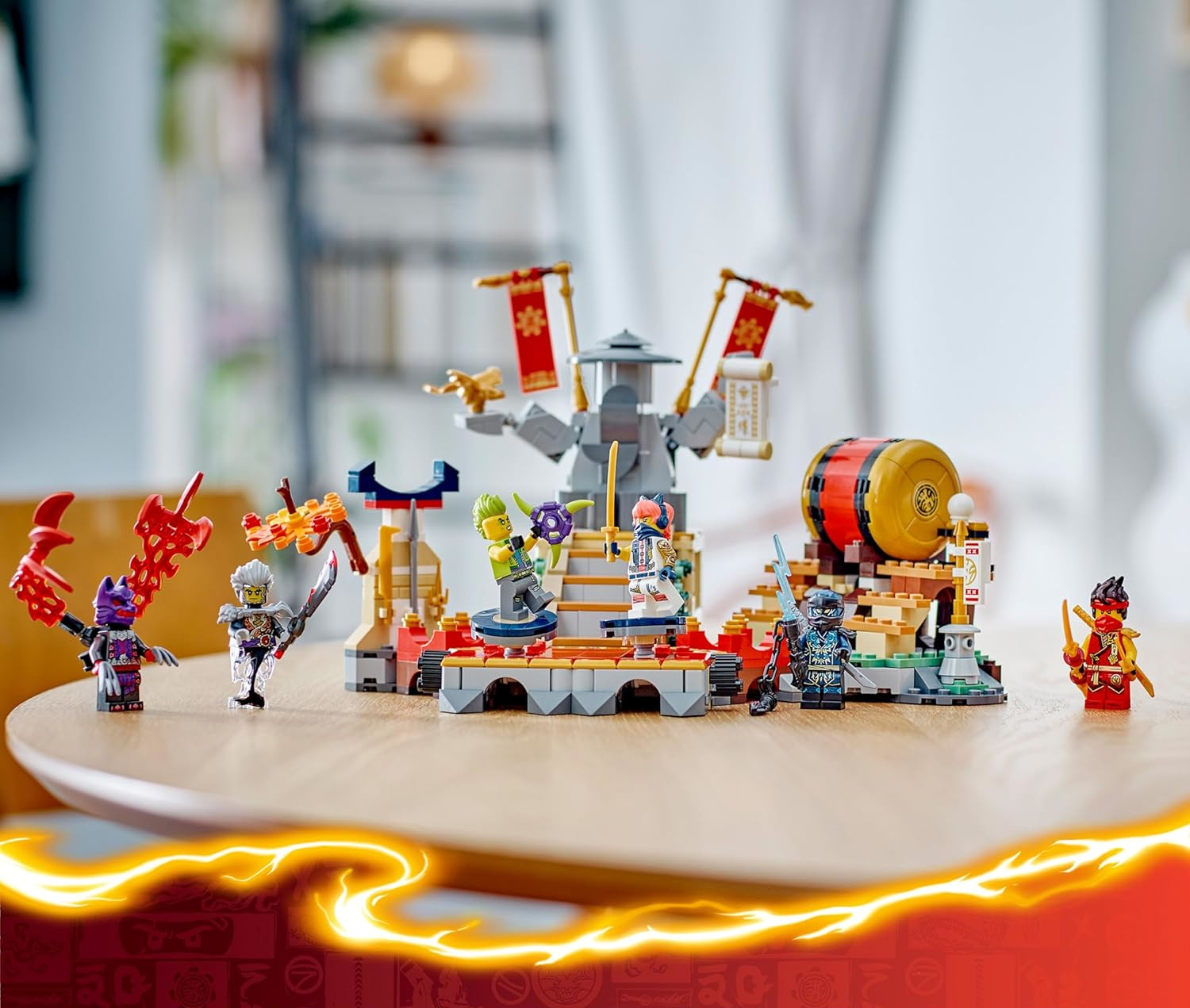 Конструктор LEGO NINJAGO Турнирная боевая арена 659 дет. - фото 9