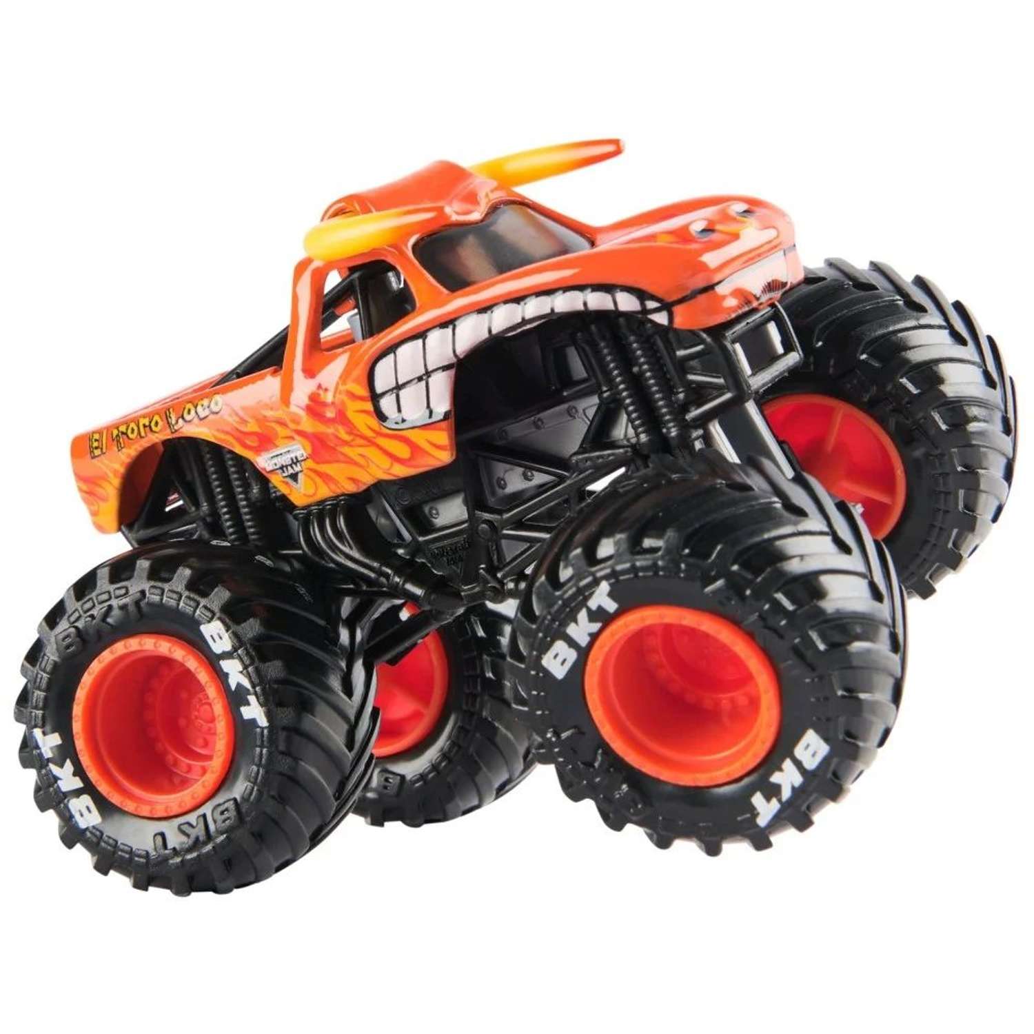 Монстр-трак Monster Jam 1:64 El Toro Loco 1:64 оранжевый 6044941 - фото 1