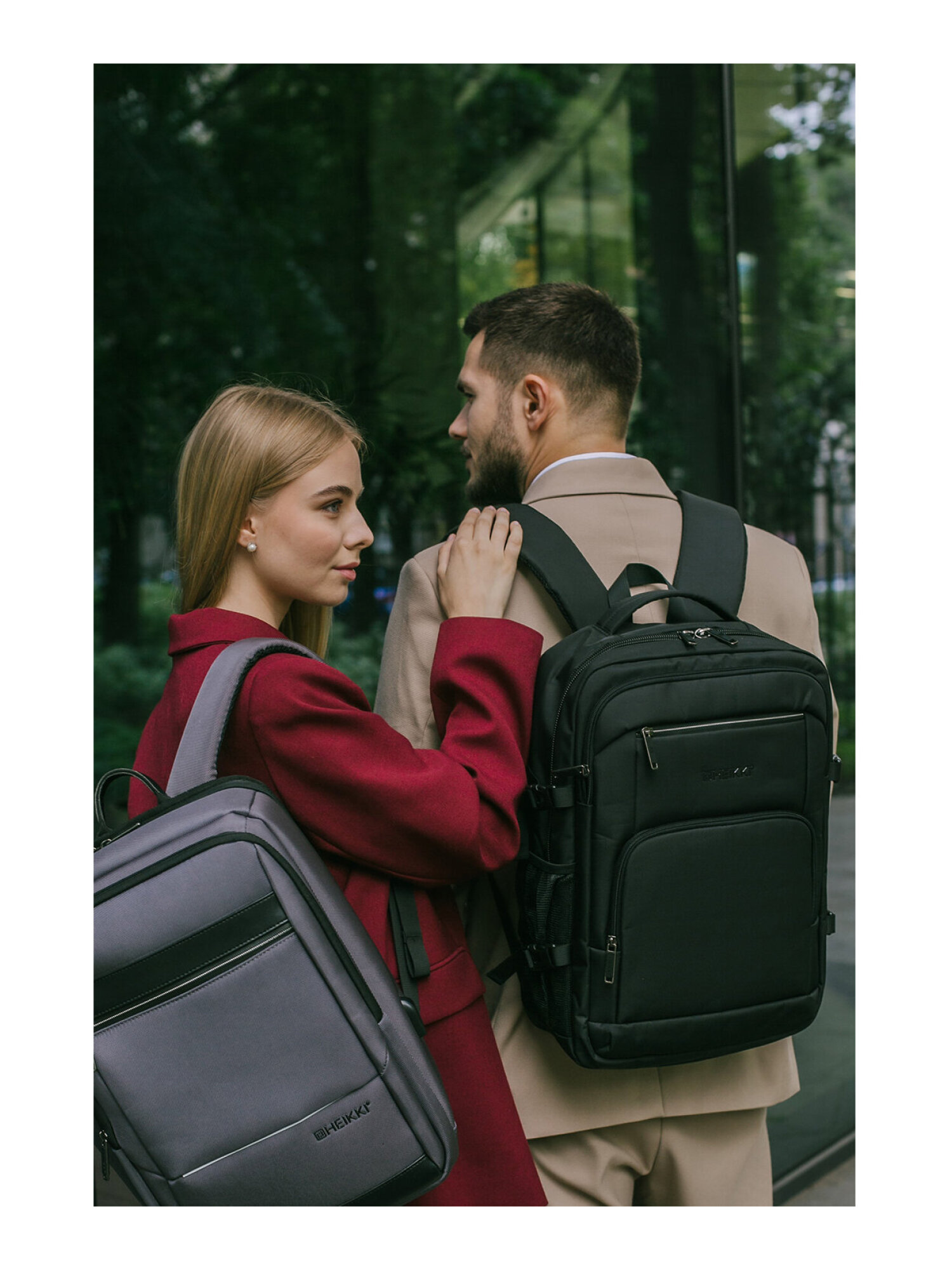 Рюкзак сумка HEIKKI мини чемодан дорожный ручная кладь для путешествий - фото 26