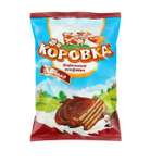 Конфеты вафельные РотФронт Коровка вкус шоколад 250г