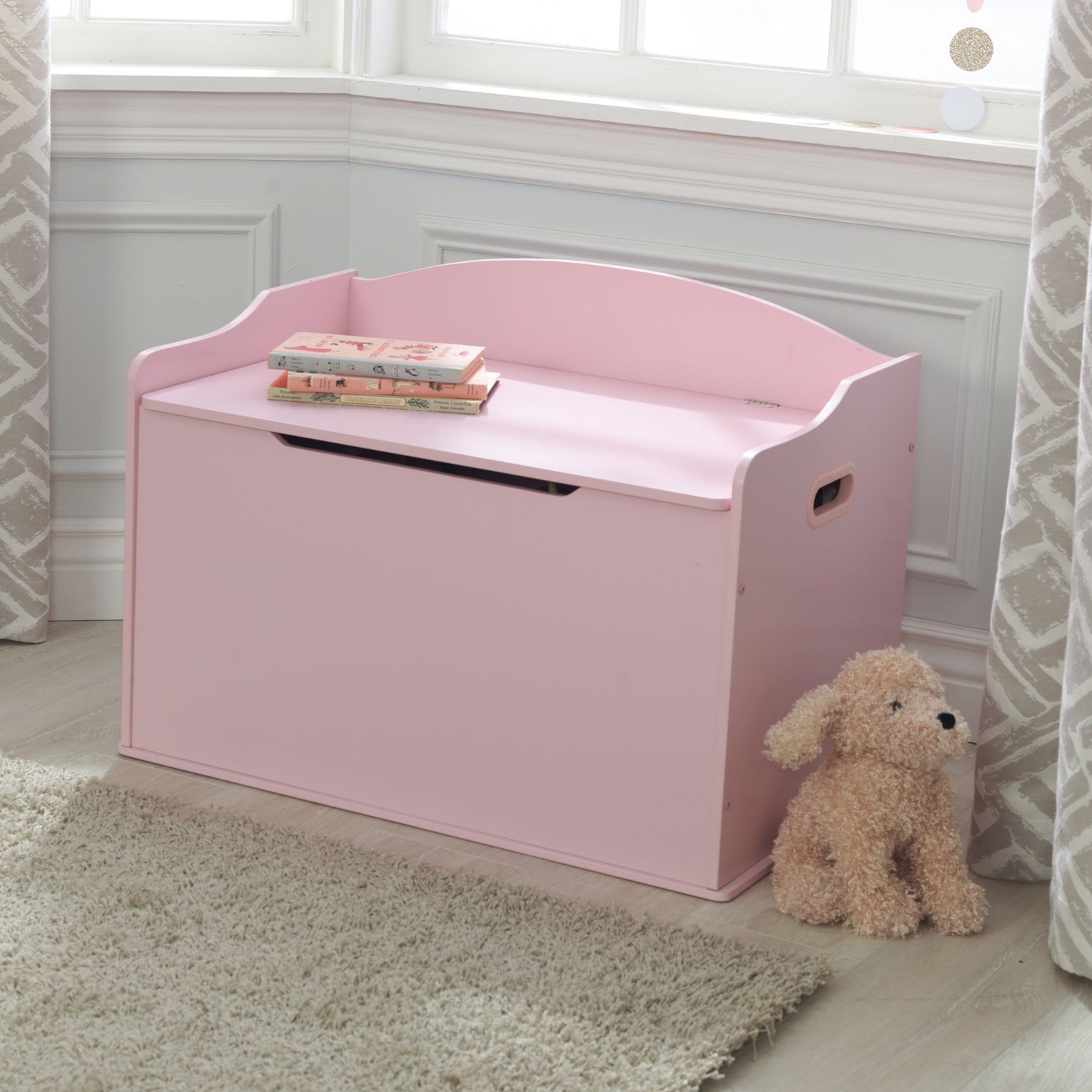 Комод KidKraft Toy Box (розовый) - фото 1