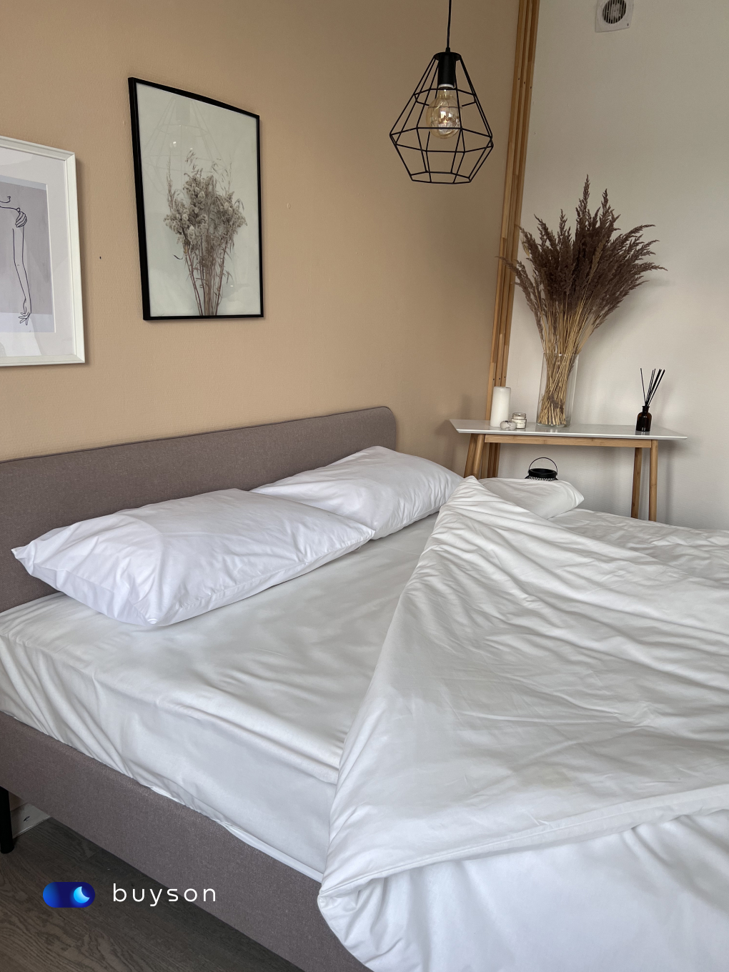 Наволочка buyson BuyDream 50 x 70 см 2 шт. - фото 9