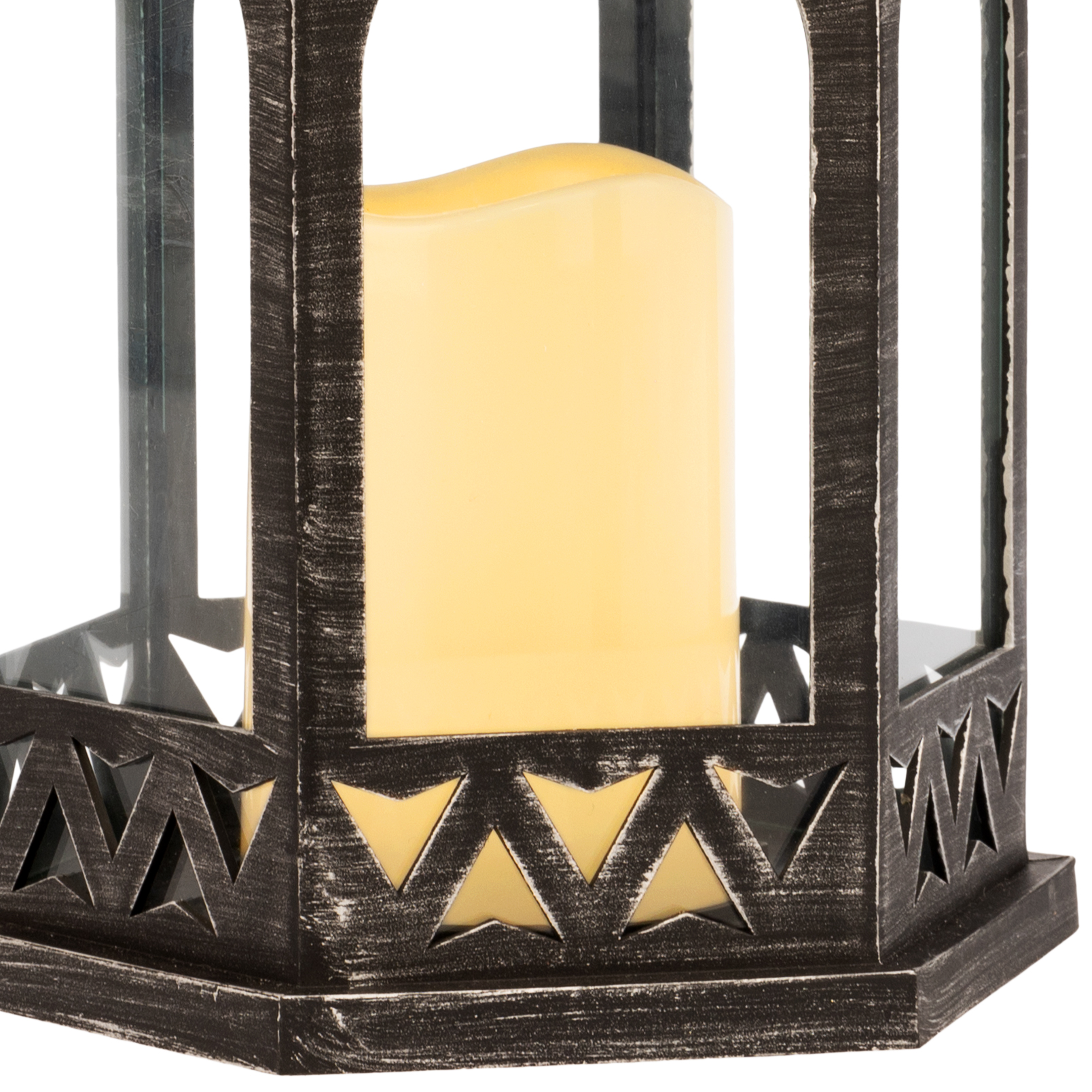 Фонарь-светильник NEON-NIGHT декоративный светодиодный со свечкой и подвесом - фото 5