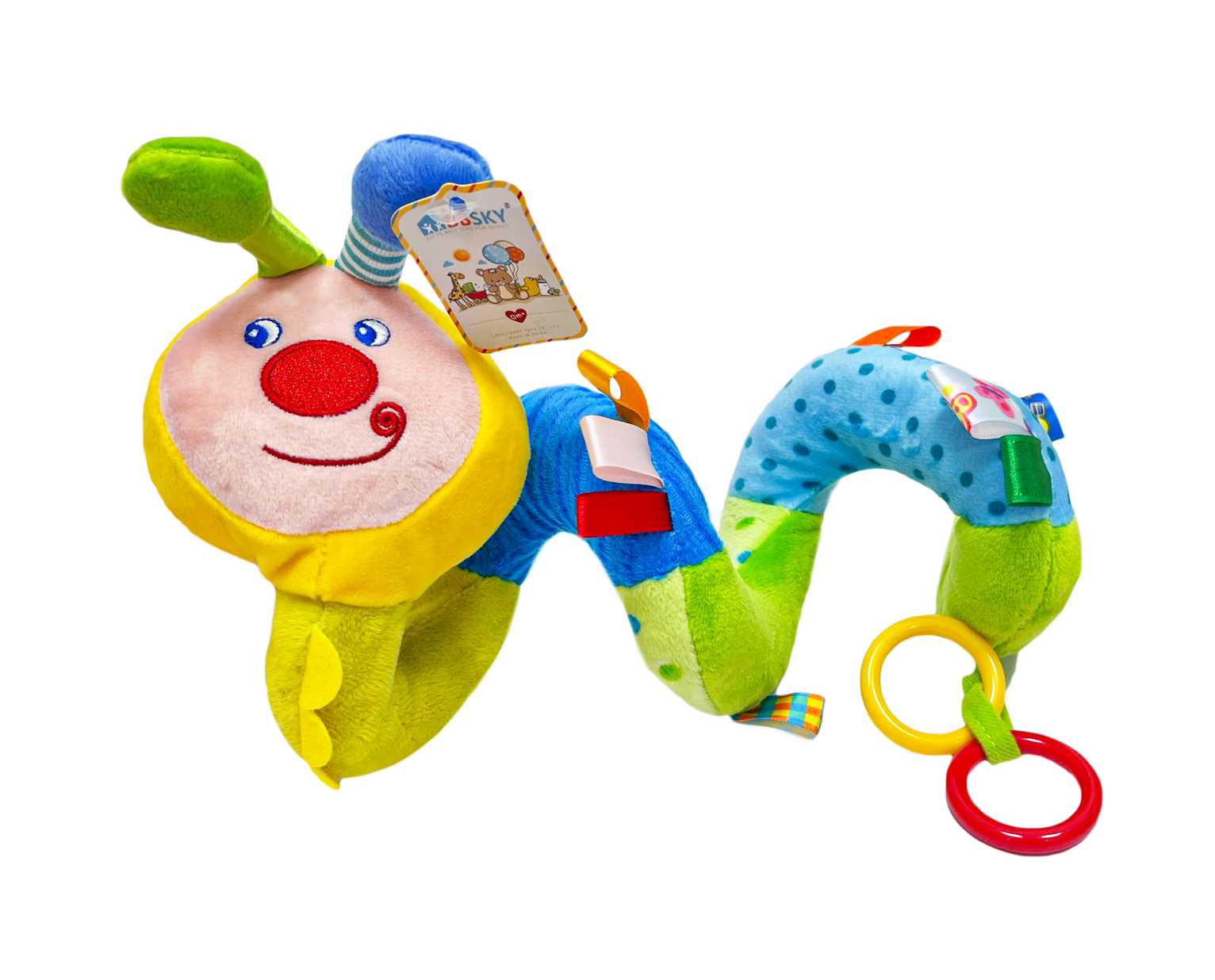 Игрушка SHARKTOYS подвеска Гусеница - фото 8