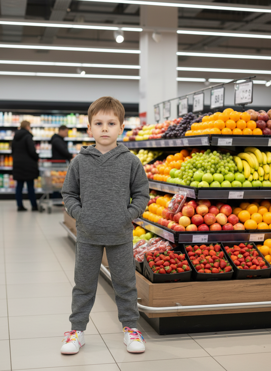 Костюм Утенок 7043дкт серый - фото 4
