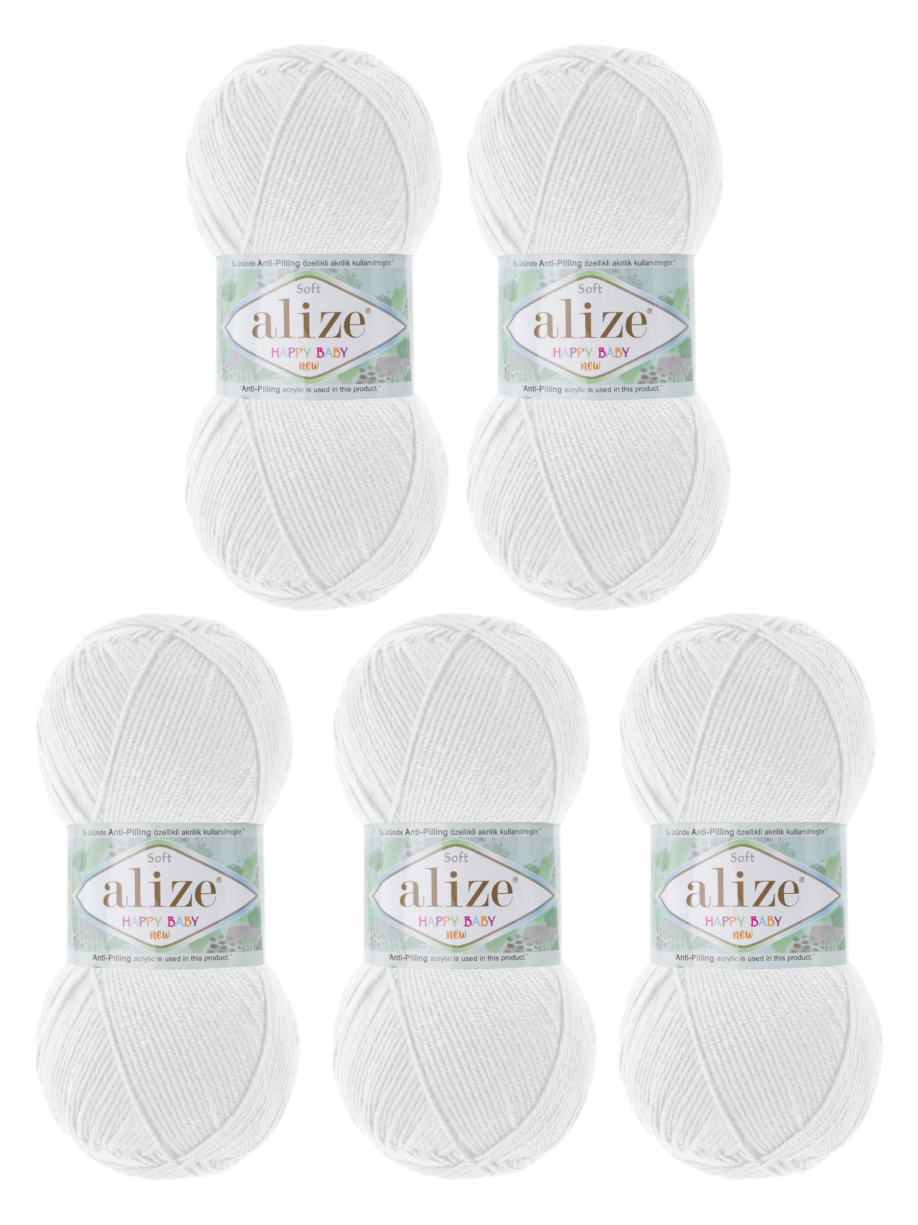 Пряжа для вязания Детская Alize 100г 320м 5шт - фото 6