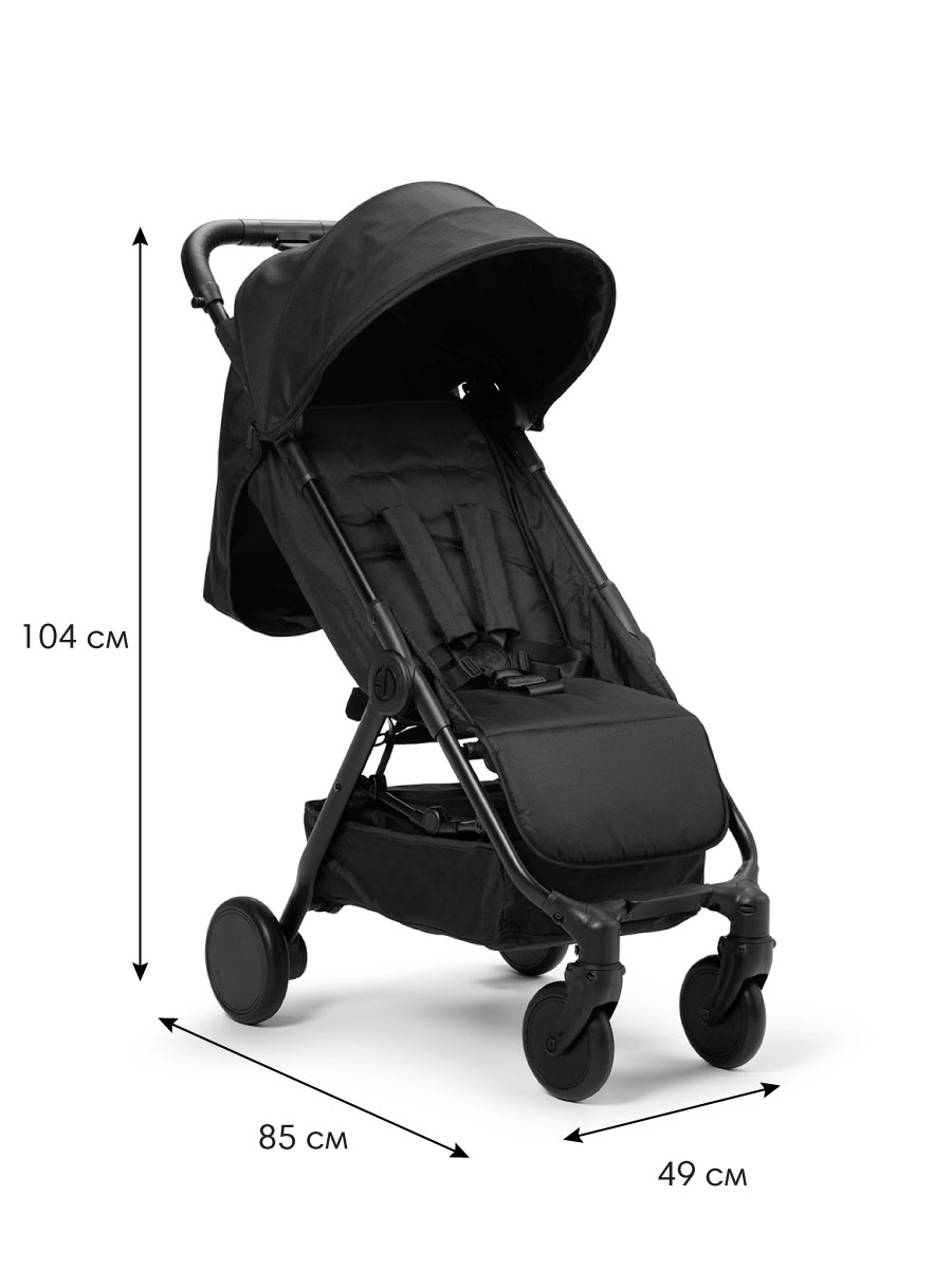 Коляска прогулочная Elodie черный - фото 6