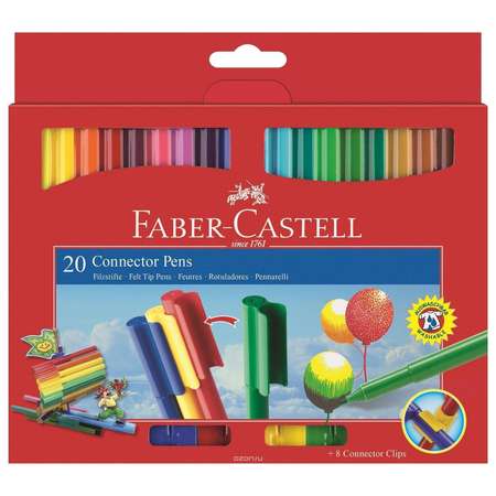 Фломастеры Faber Castell 20 цв.