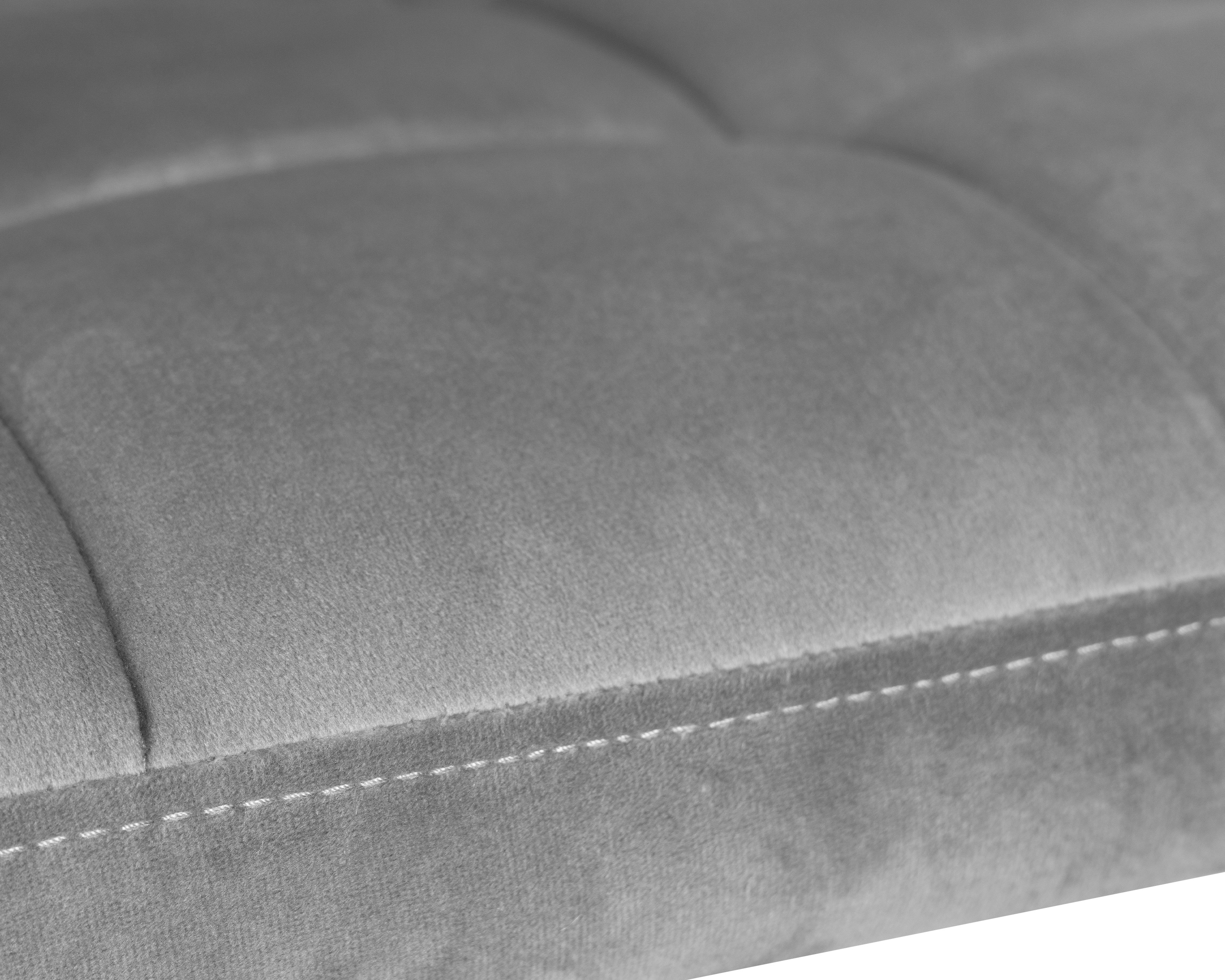 Офисное кресло DOBRIN серый велюр - фото 7