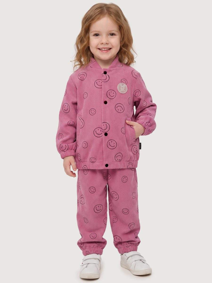 Костюм NIKASTYLE 7л9226 ягодный мусс - фото 1