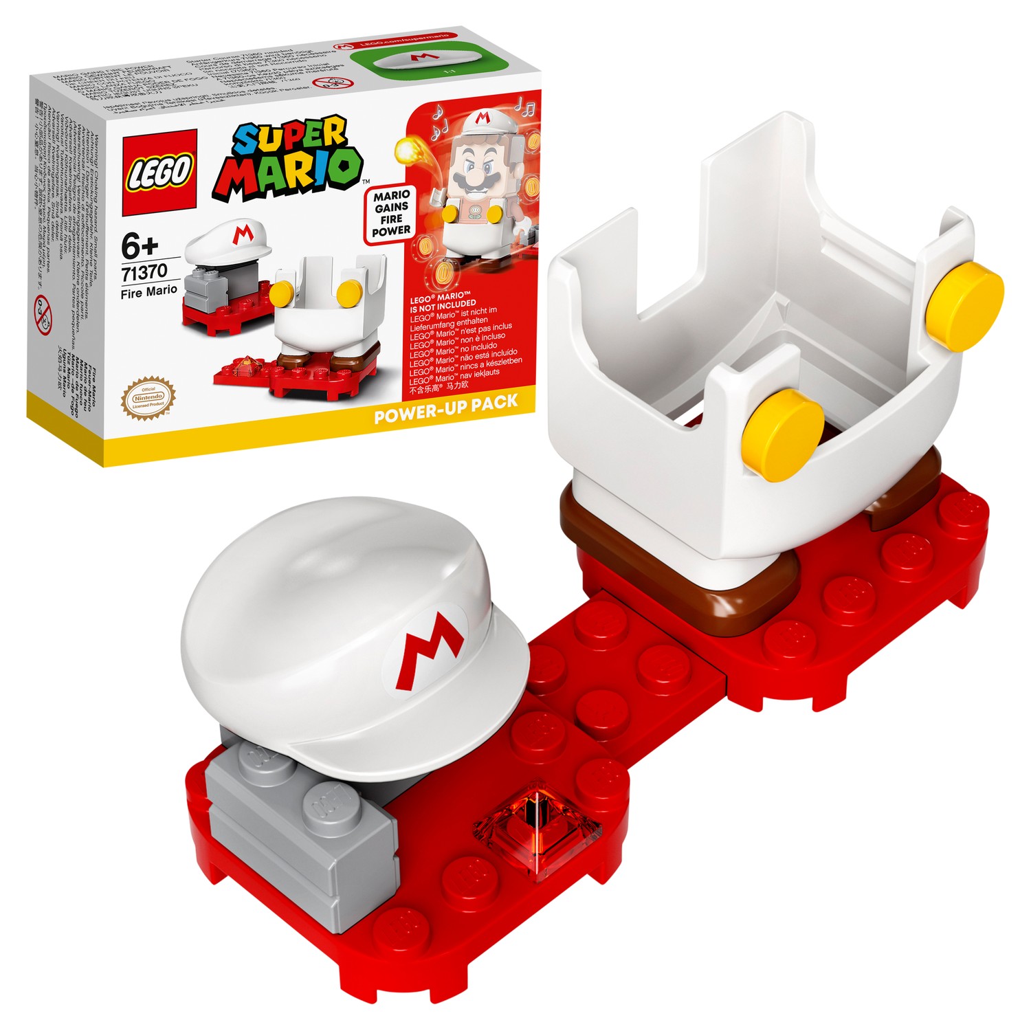 Конструктор LEGO Super Mario Марио-пожарный - фото 1