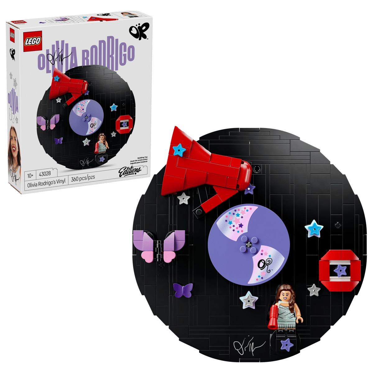 Конструктор LEGO Editions Винил Оливии Родриго 43028 360 дет. - фото 1