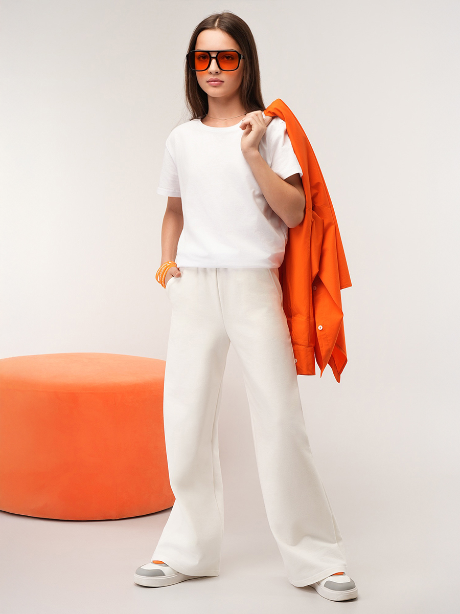 Брюки HappyFox HF070SPмолочный - фото 8