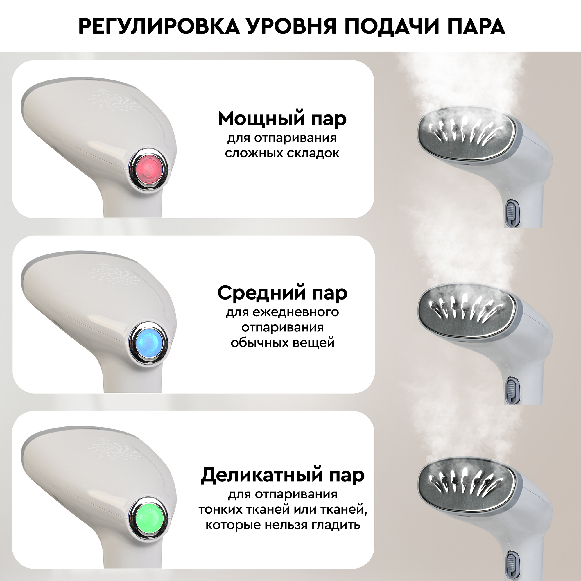 Отпариватель ручной Planta PLS-H01 для одежды мебели и штор - фото 5