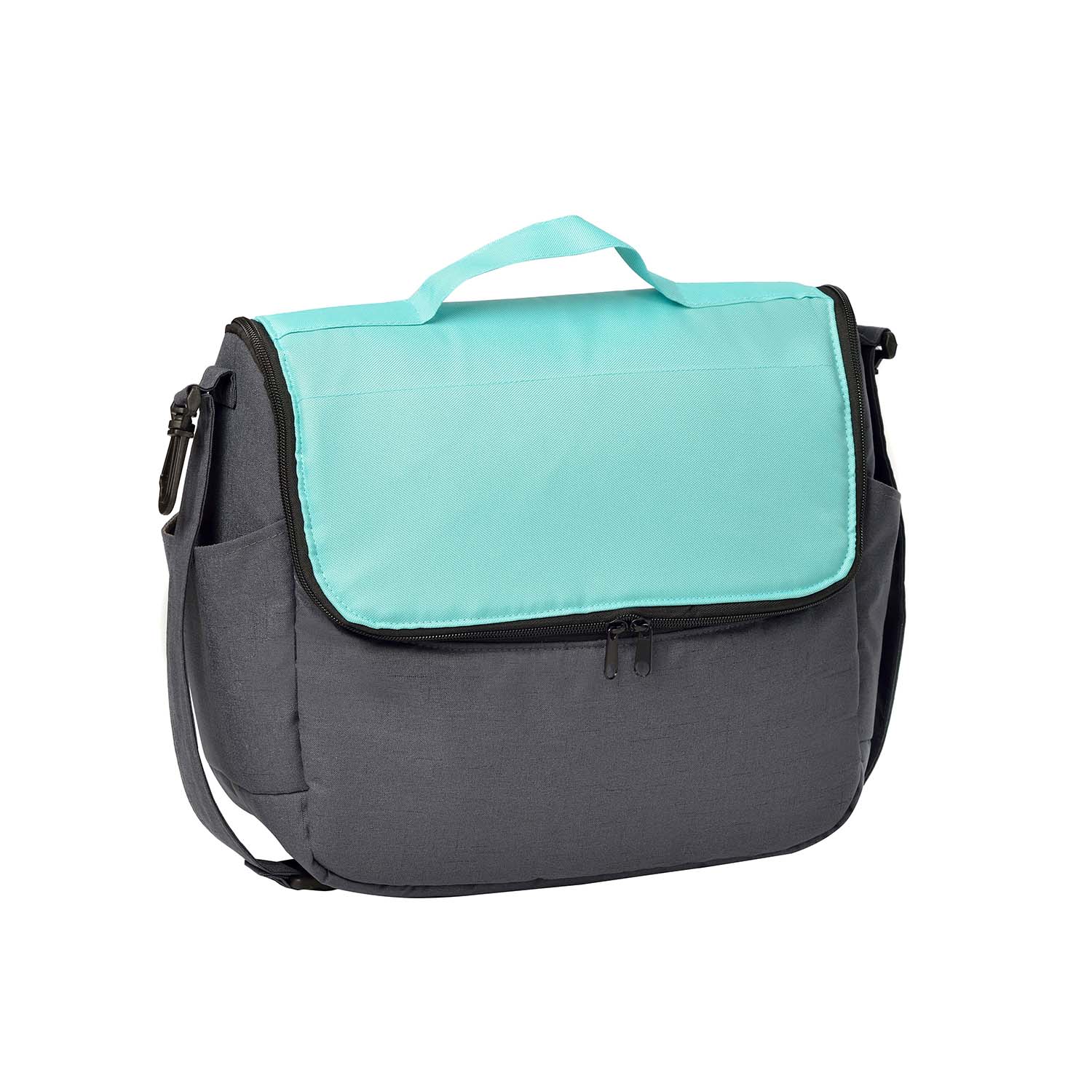 Коляска люлька Indigo Blues Classic 07 мятный - фото 3